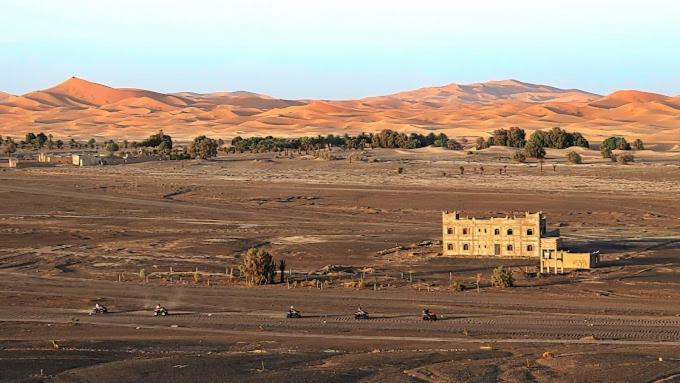 Kasbah Hotel Panorama Мерцуга Екстериор снимка
